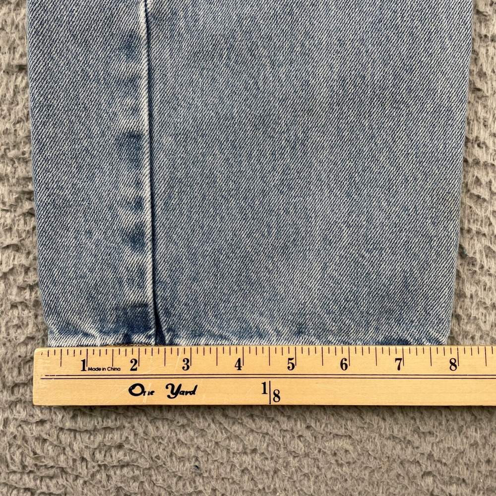 Levi's 90s Jeans Mens 34x32 Blue 505 Regular Fit Straight Leg Denim 100% Cotton - Picture 8 of 10
